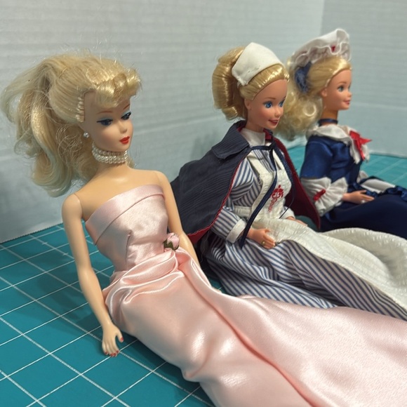 Vintage Barbie Doll Colonial, Civil War Nurse and Enchanted Evening Dolls Only - Picture 4 of 9